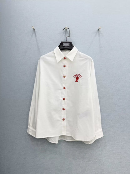 26ss Embroidered shirt