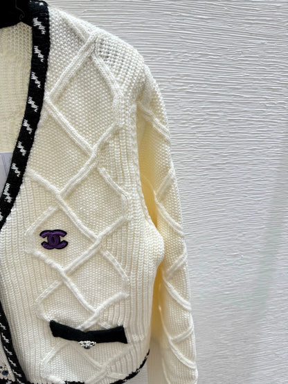 25fw knitted cardigan