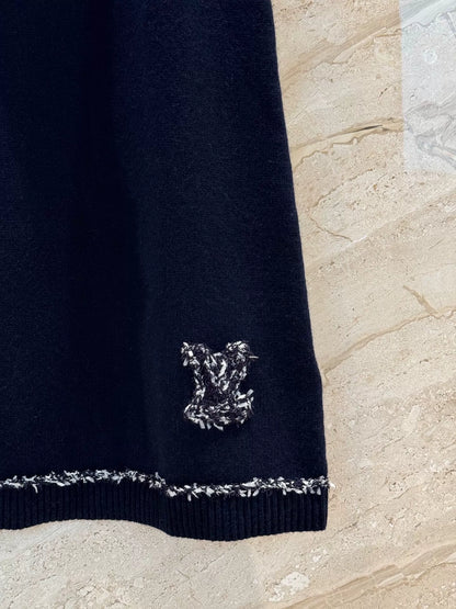 26Nautical-Inspired Knit Dress