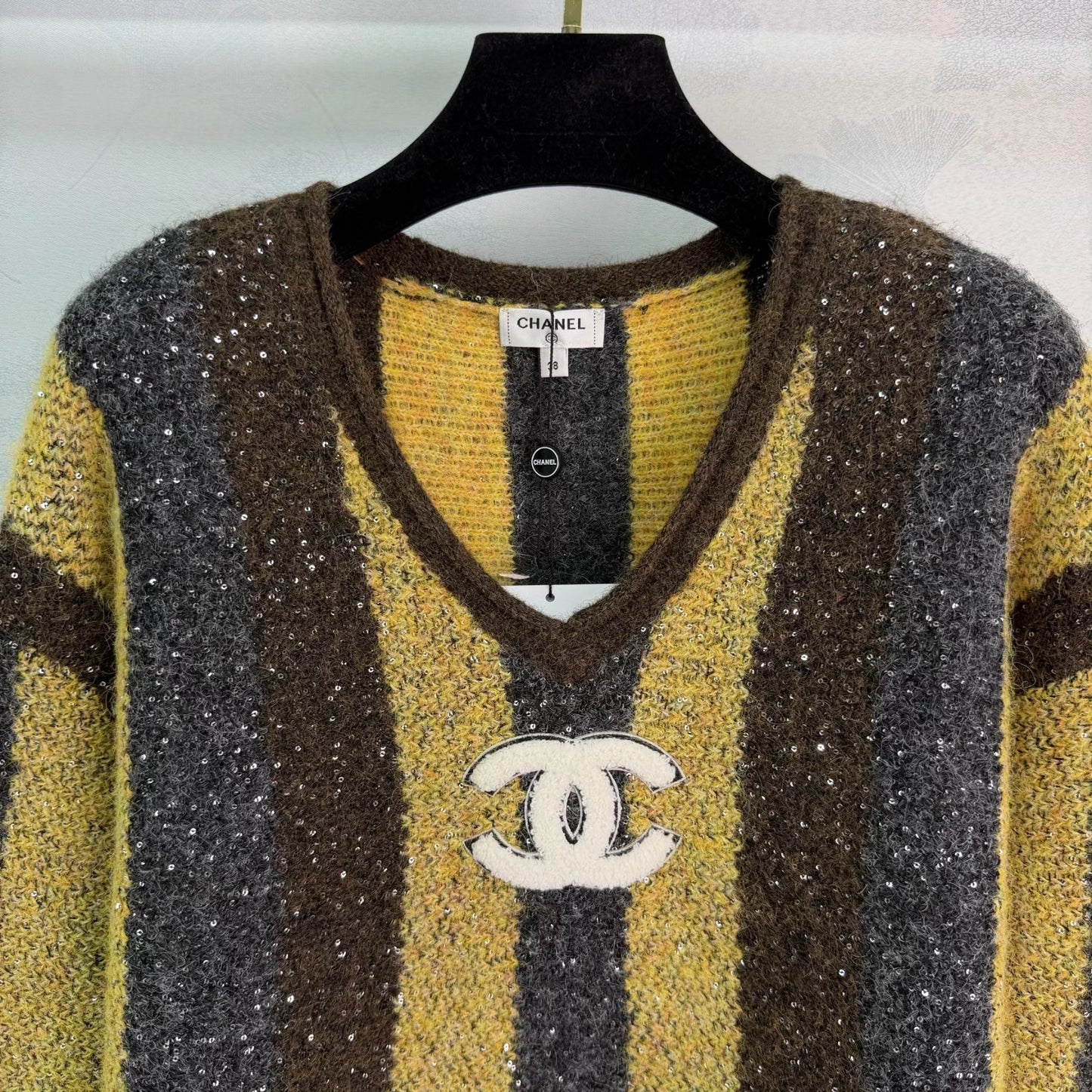 Striped Knit Sweater