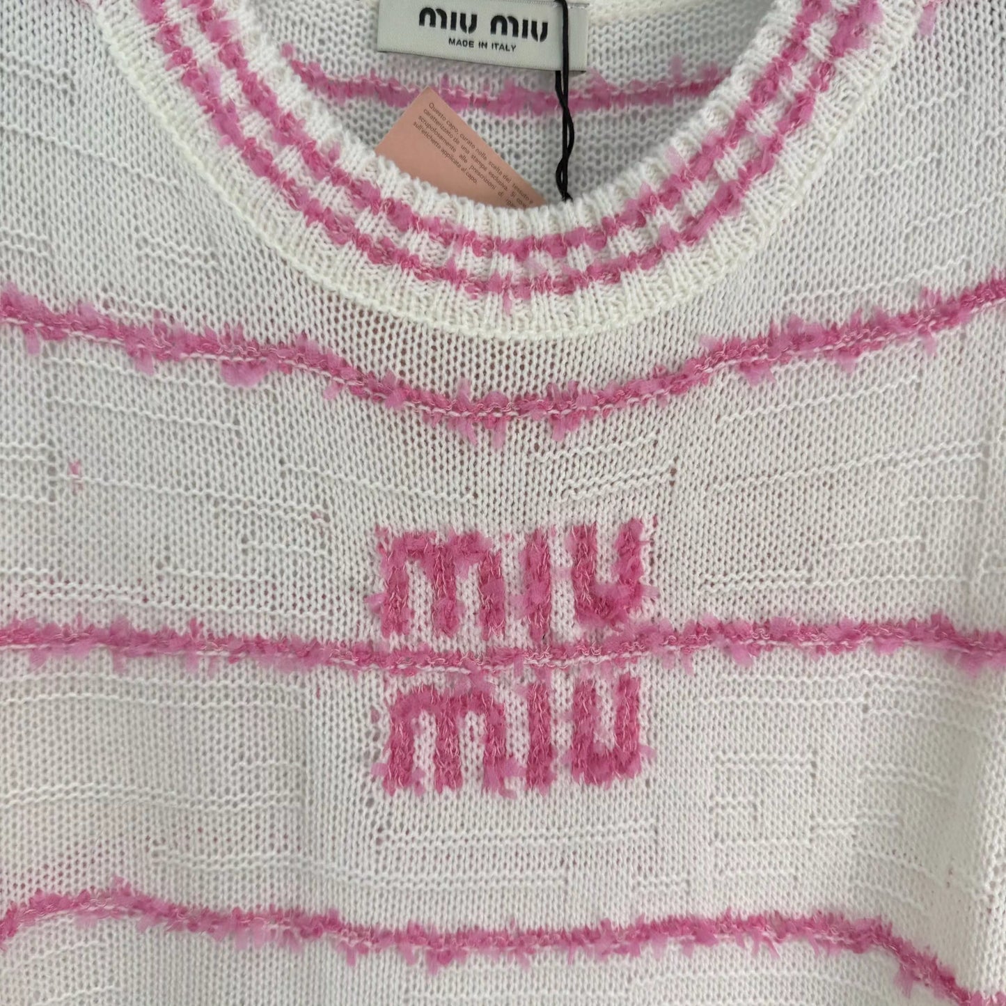 Striped Knit Short-Sleeve T-Shirt