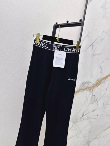 Mid-to-high waist stretch leggings