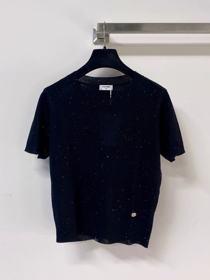 26ss logo knit T-shirt