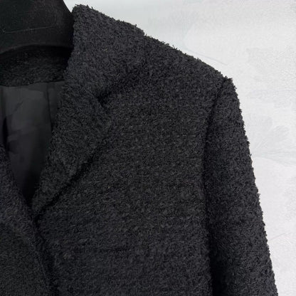 26ss Tweed Coat