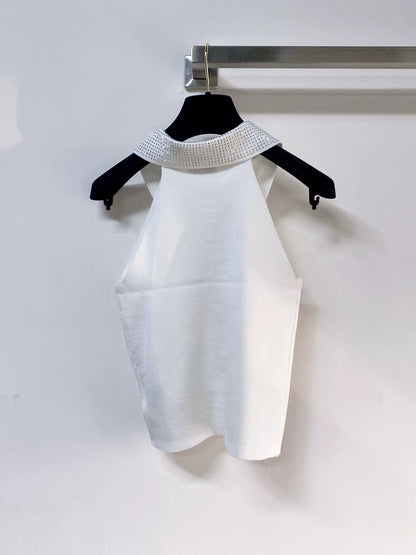 26ss Gold button vest