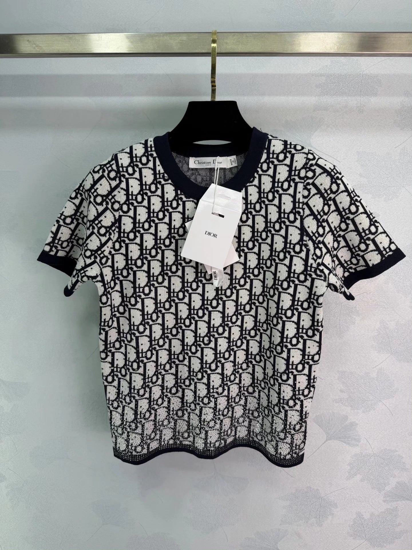 Knitted Short-Sleeve T-Shirt