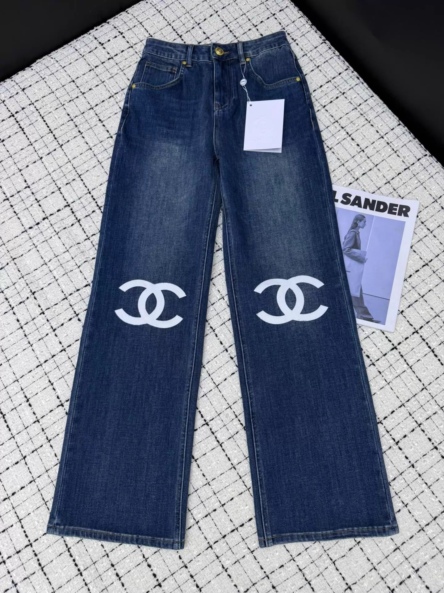 26ss Large logo jeans