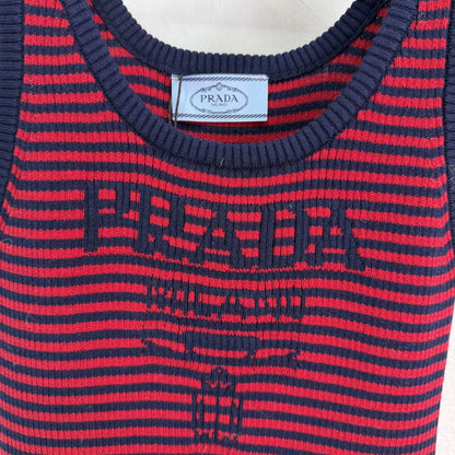 Striped Knit Vest