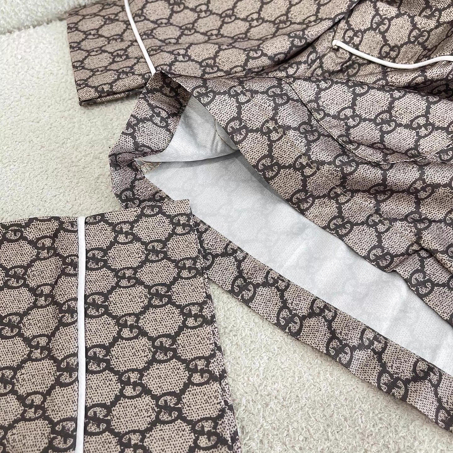 26ss monogrammed shirt + trousers