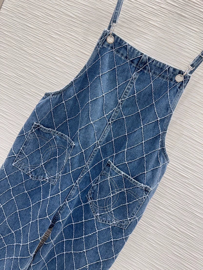 chanel/26 New Denim Jumpsuit