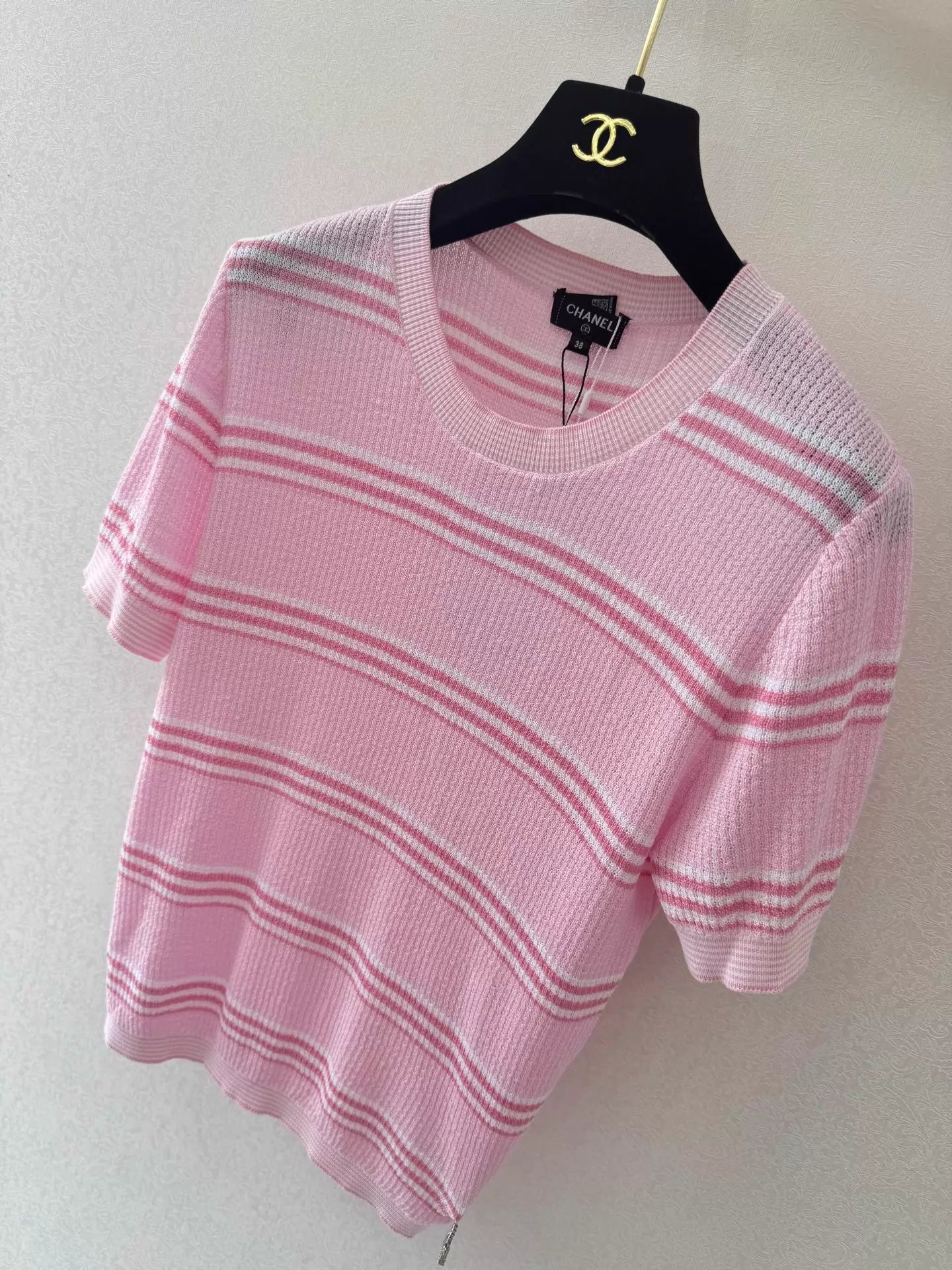 26ss Striped Knit T-shirt