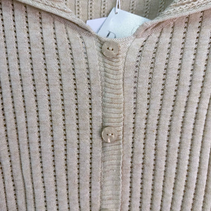 Dior/26 Early Autumn New Collared Long-Sleeve Knit Cardigan