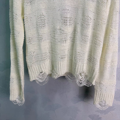 Chanel / 26 Early Autumn New Hollow Knit Sweater