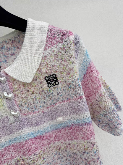 26ss Knitted Polo Shirt
