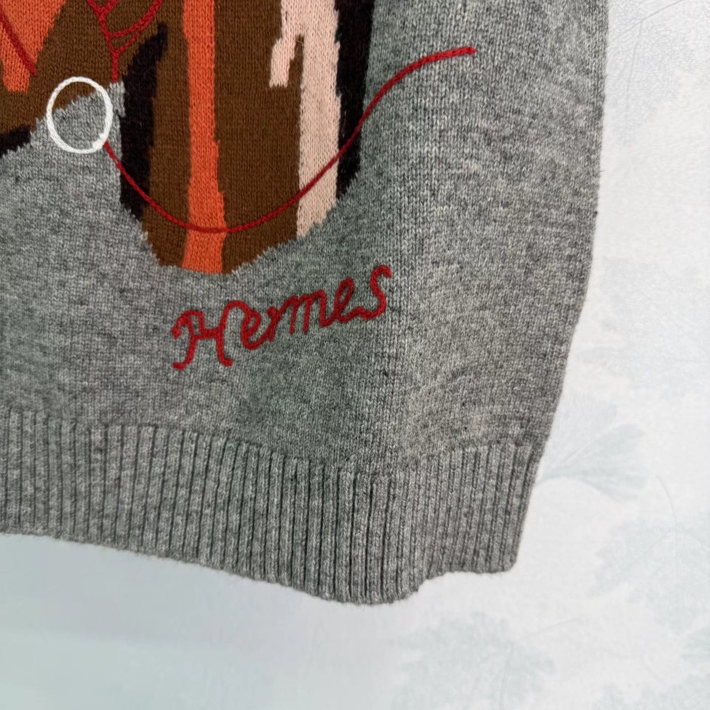 Pony Head Short-Sleeve Sweater