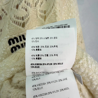 Openwork Knit Cardigan