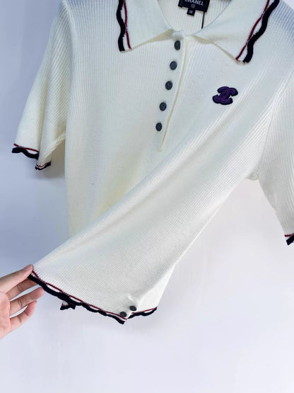26ss Collared Logo T-shirt