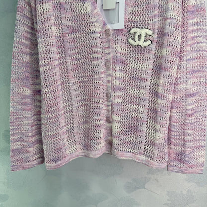 Openwork Knit Cardigan
