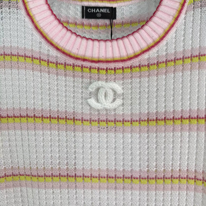26ss Striped Knit T-Shirt