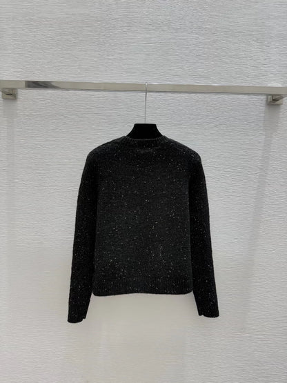 Rose Jacquard Sweater