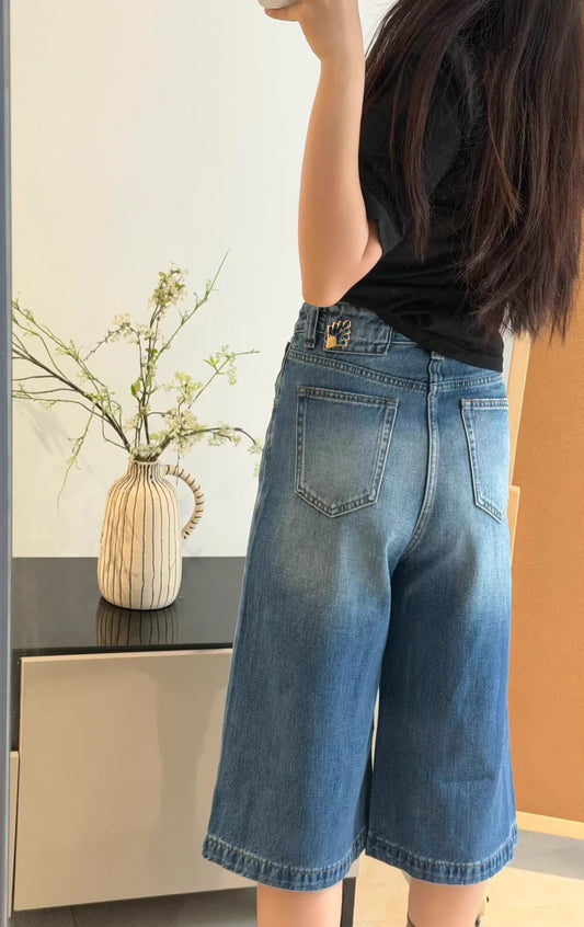 Cropped Jeans