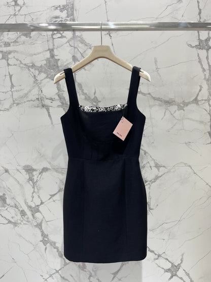 Velvet slip dress