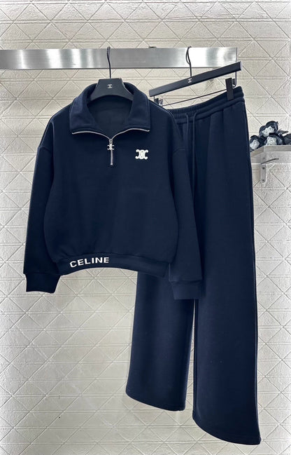 Lanterned Half-Open Placket Set