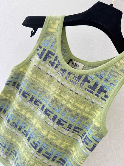 26ss All-logo sleeveless vest