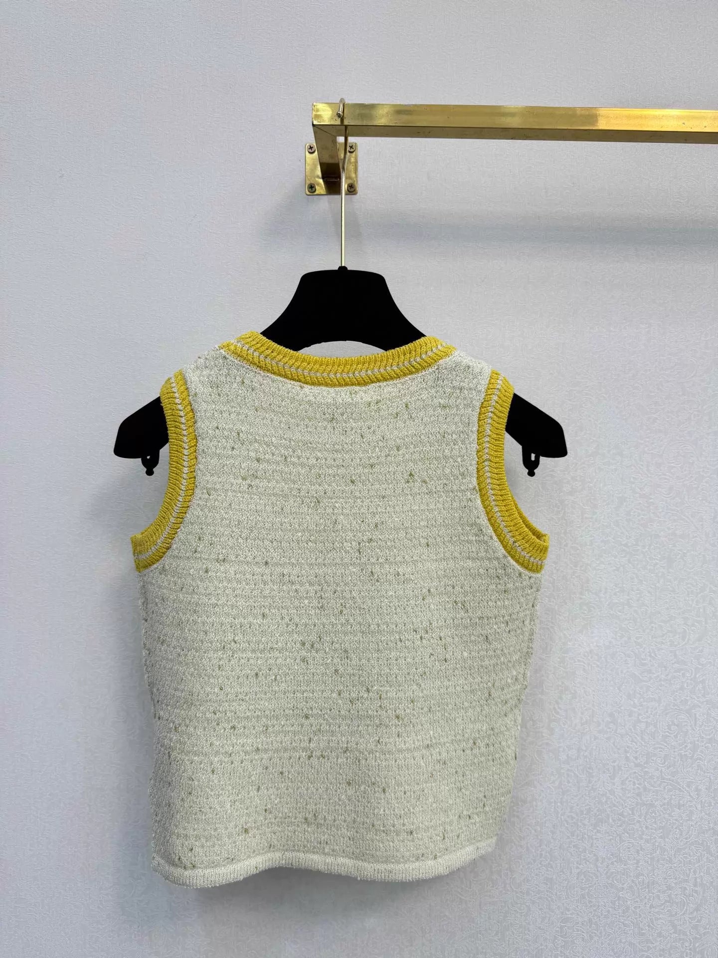 Tweed Color-Blocked Knit Set