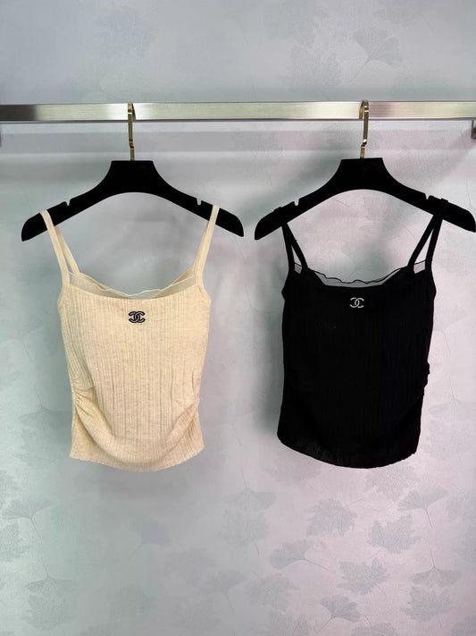 26ss Embroidered Camisole