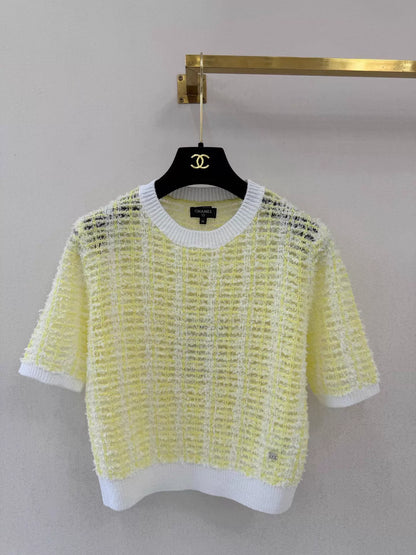 26ss Knitted Short Sleeve / Dress