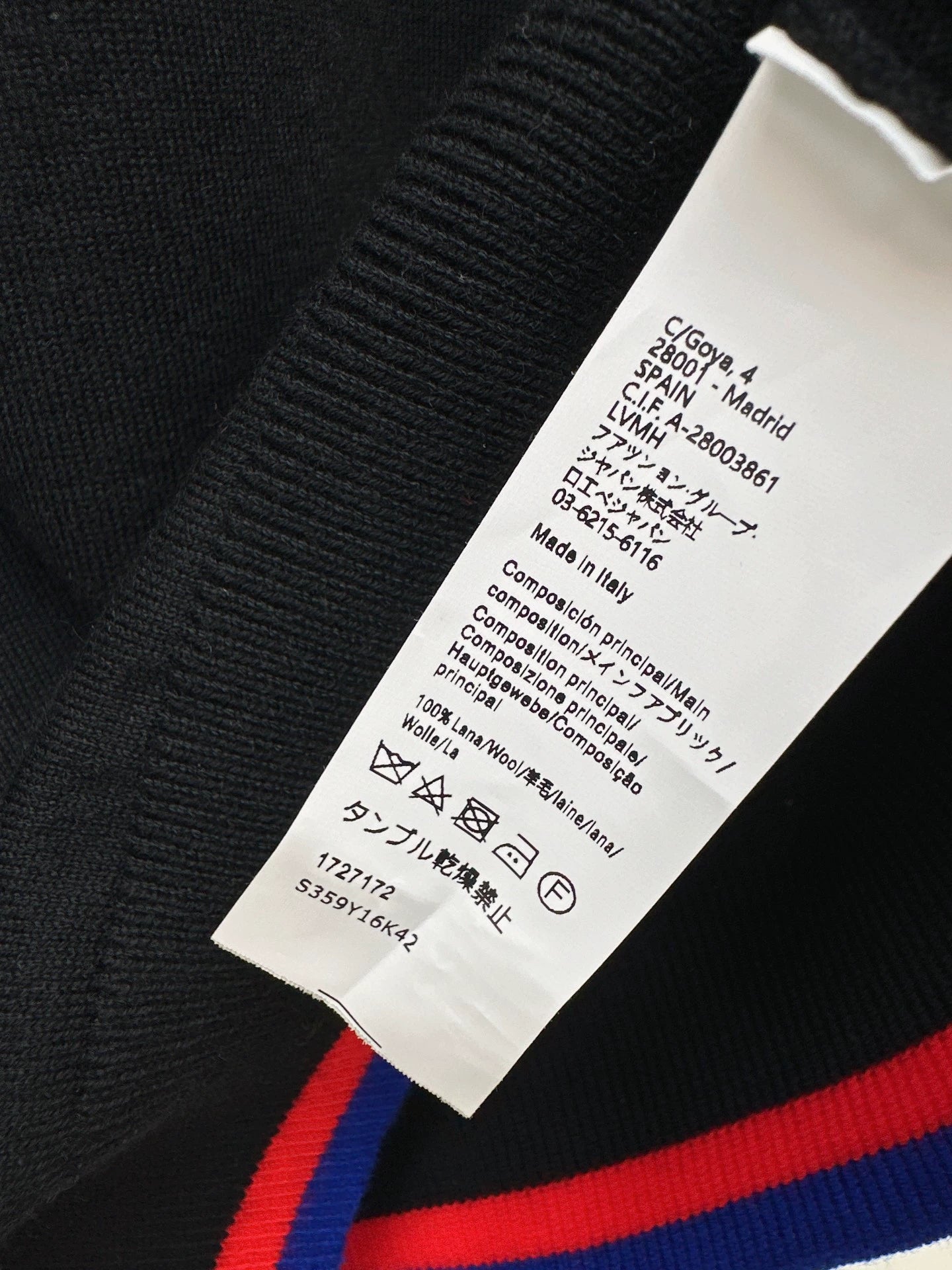 25fw Embroidered Knitted Sweater