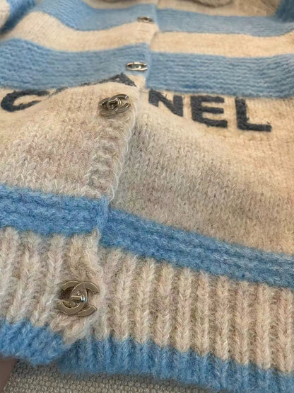 New striped cardigan (vintage series)