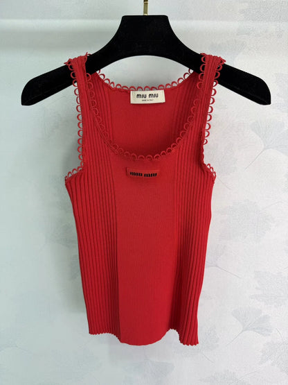 Ribbed Knit Vest