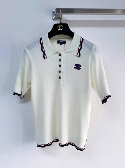 26ss Collared Logo T-shirt