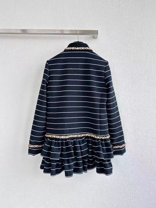 26ss Collared Dress Coat