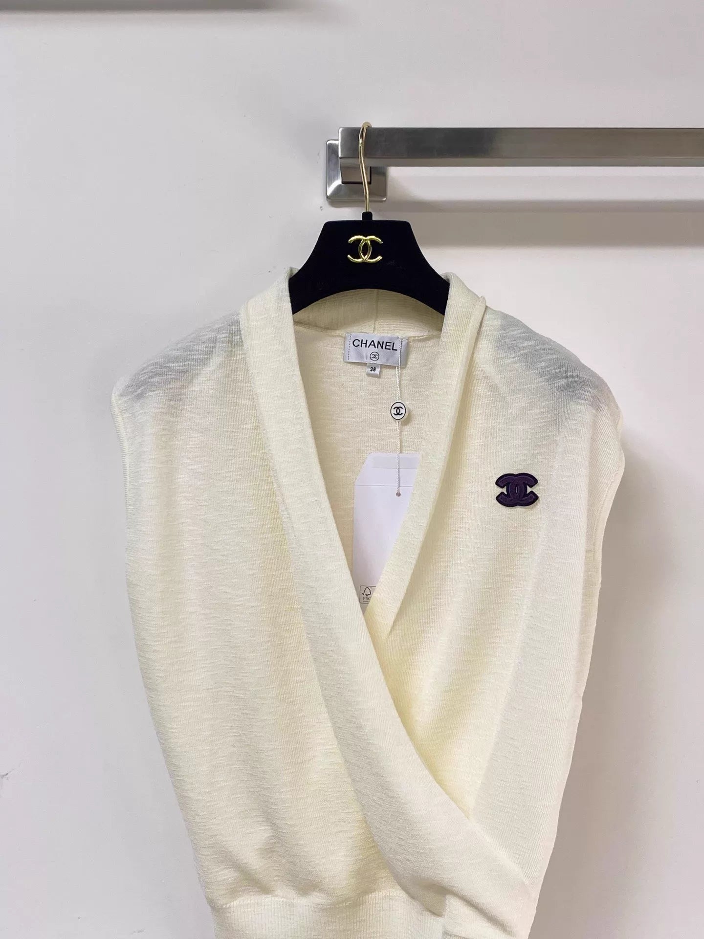 26ss Knitted vest