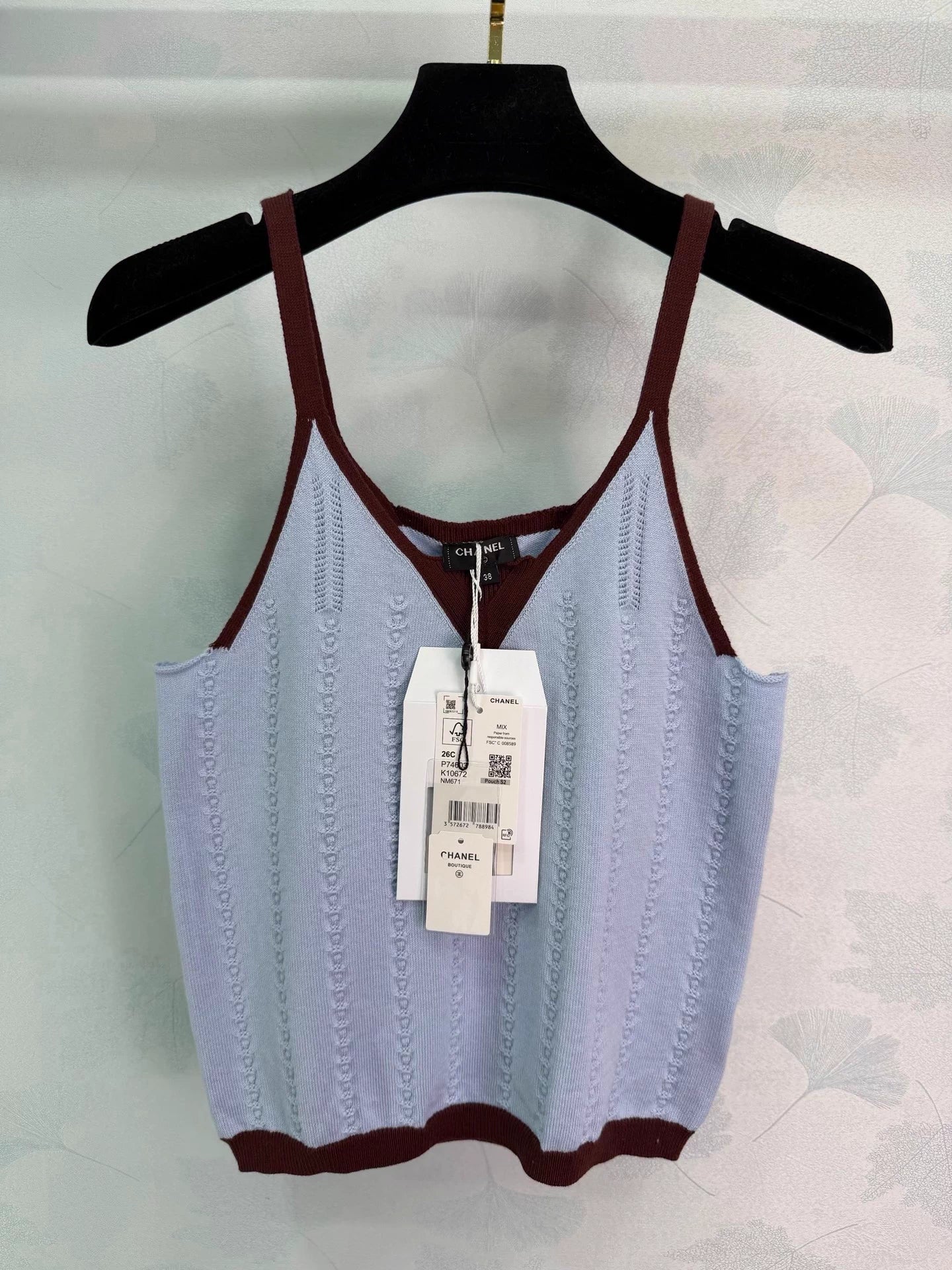 V-neck camisole