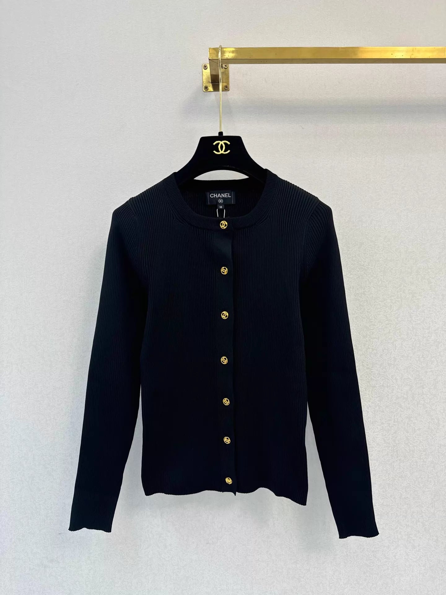 26ss Gold Button Cardigan