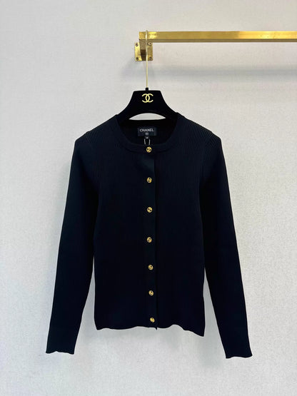26ss Gold Button Cardigan
