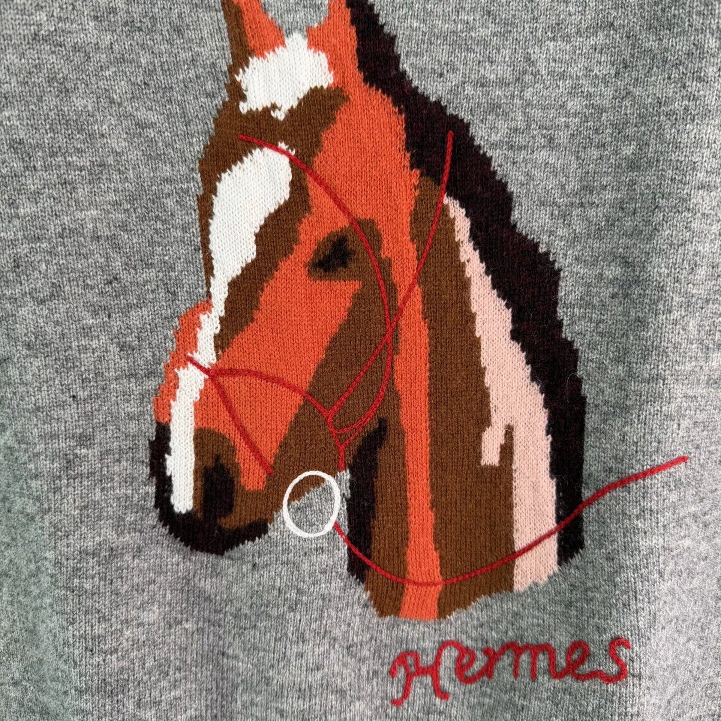 Pony Head Short-Sleeve Sweater