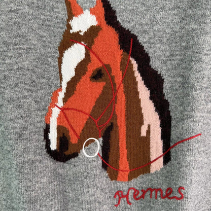 Pony Head Short-Sleeve Sweater