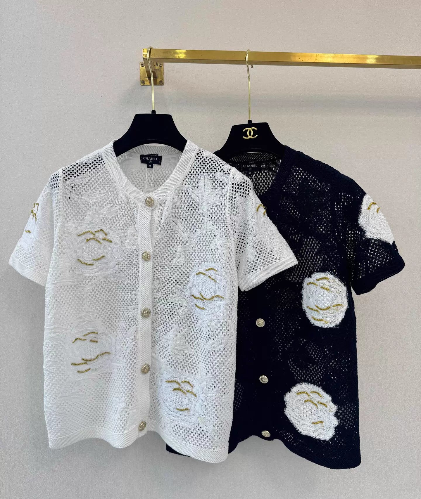 26ss Logo Embroidered T-shirt