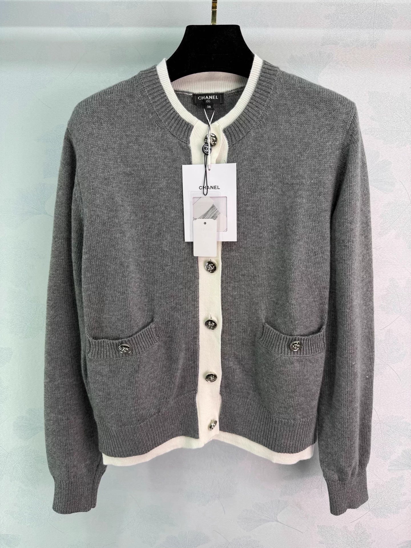 New knitted cardigan