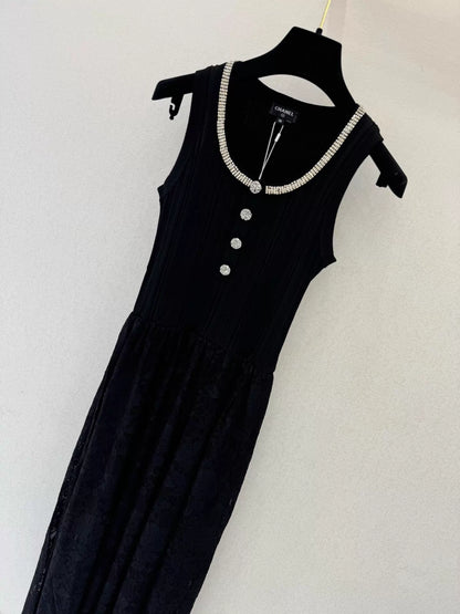 26ss Patchwork Dress