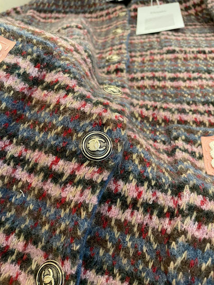 Tweed Mid-Length Coat
