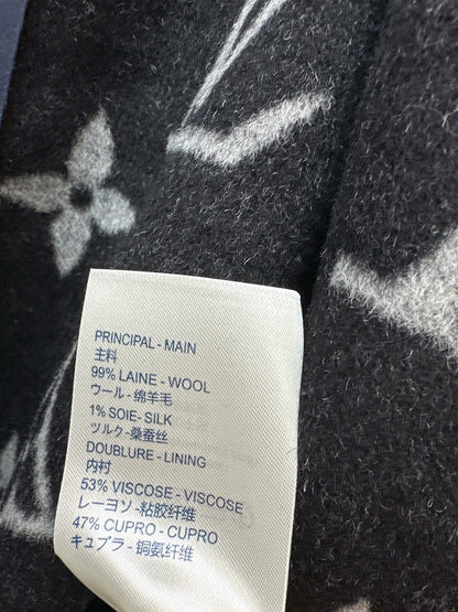 Double sided wearable classic wrap style long hooded coat