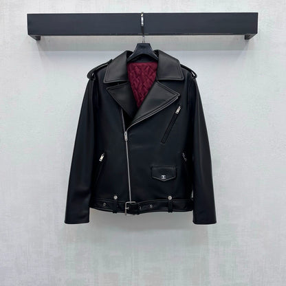 Chanel/26 New Genuine Leather Jacket