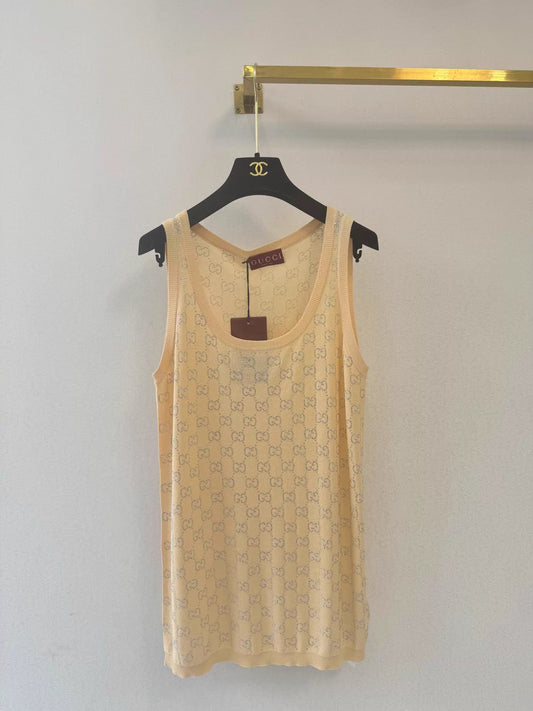 Jacquard Knit Vest