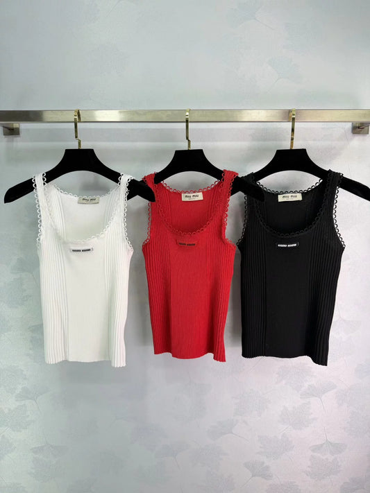 Ribbed Knit Vest
